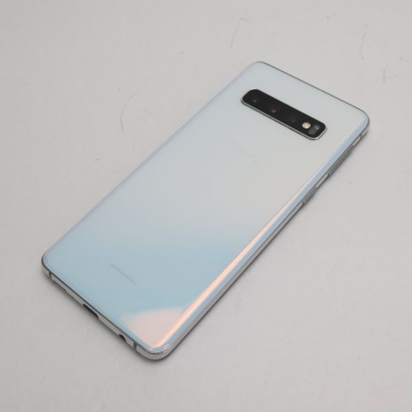 ムスビー｜安心保証 新品同様 SIMフリー Galaxy S10 プリズムホワイト  