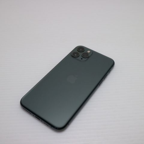 安心保証 美品 SIMフリー iPhone 11 Pro 64GB  ミッドナイトグリーン 白ロム