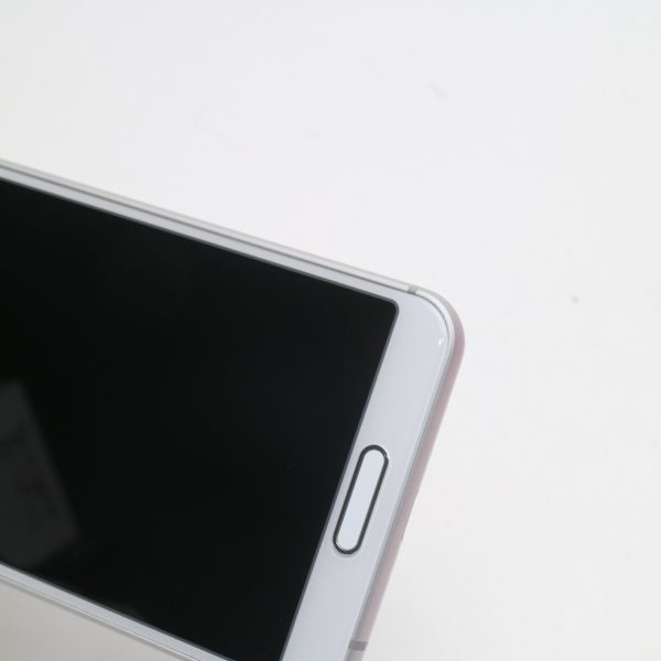 ムスビー｜安心保証 新品同様 SH-02M シルバーホワイト スマホ 白ロム  