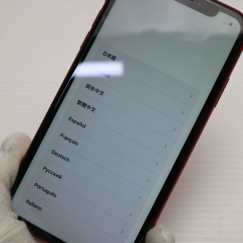 安心保証 良品中古 SIMフリー iPhone 11 64GB  プロダクトレッド 白ロム