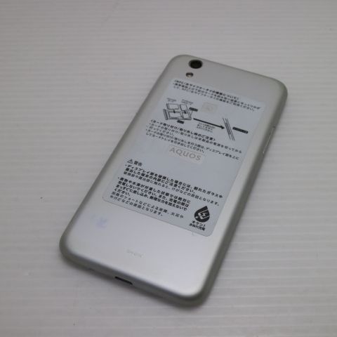 安心保証 超美品 SH-01K AQUOS sense ホワイト 本体 白ロム