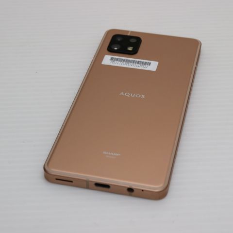 安心保証 超美品 AQUOS sense6s SHG07 ライトカッパー