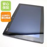 安心保証 美品 F-02K arrows Tab ブラック 本体 白ロム