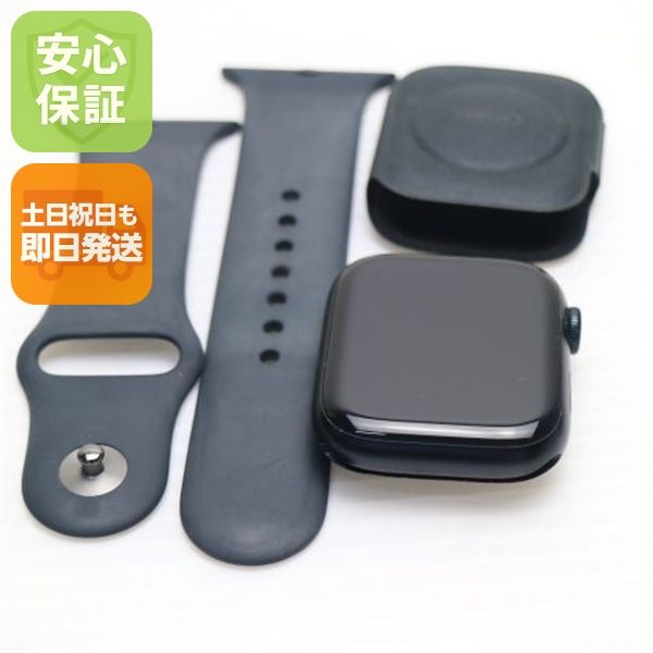 �¿��ݾ� Ķ���� Apple Watch Series 9 GPS+����顼 45mm �ߥåɥʥ���