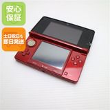安心保証付 良品中古 ニンテンドー3DS フレアレッド 中古本体