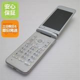安心保証 良品中古 GRATINA KYF37 かんたんケータイ ホワイト 本体 白ロム