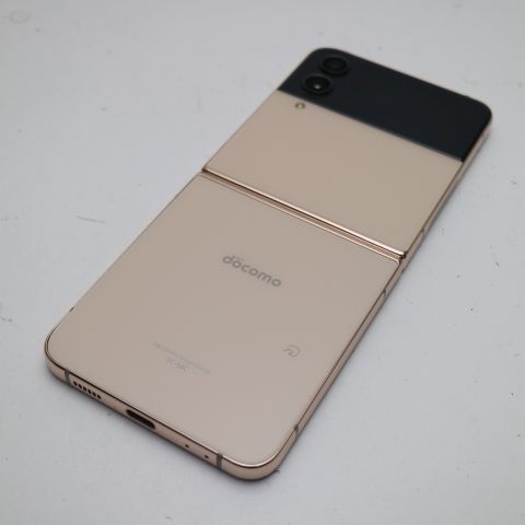 ムスビー｜安心保証 新品同様 Galaxy Z Flip4 SC-54C ピンクゴールド 