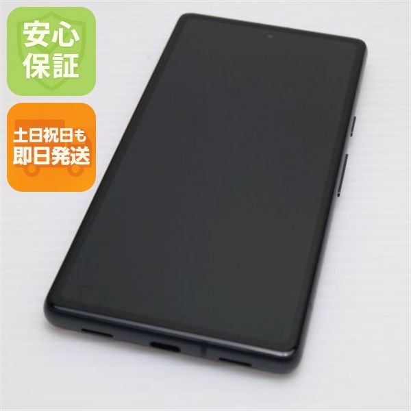 安心保証 新品同様 au Google Pixel 7a 128GB チャコール