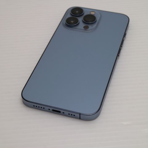 安心保証 超美品 SIMフリー iPhone13 Pro 512GB シエラブルー 白ロム