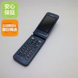 安心保証 美品 F-01M ネイビー ガラケー 白ロム