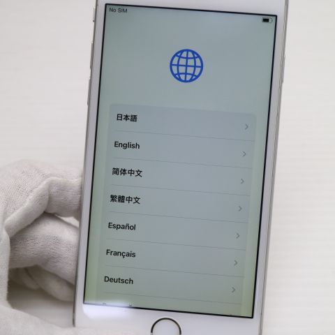 ムスビー｜安心保証付 美品 SIMフリー iPhone6S 64GB シルバー 白ロム 