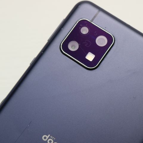 安心保証 美品 SH-53A AQUOS sense 5G ブラック 白ロム