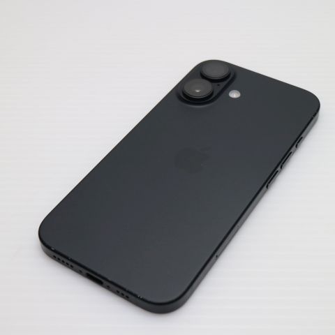 ムスビー｜安心保証 美品 SIMフリー iPhone 16 128GB ブラック 