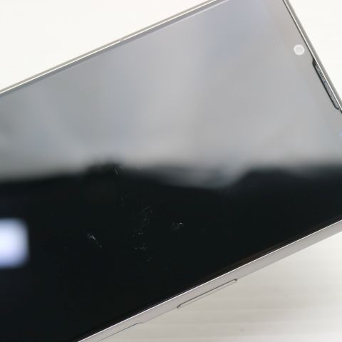 安心保証 美品 Xperia 5 III SOG05 フロストシルバー 白ロム