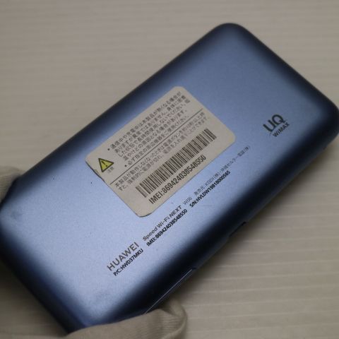  UQmobile Speed Wi-Fi NEXT W06 ֥åߥ֥롼