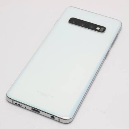 ムスビー｜○安心保証○新品同様○SC-03L Galaxy S10 プリズムホワイト  