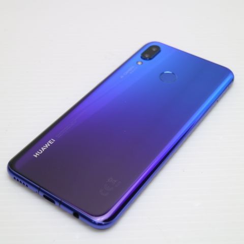 ムスビー｜安心保証 超美品 HUAWEI nova 3 アイリスパープル 本体 白  