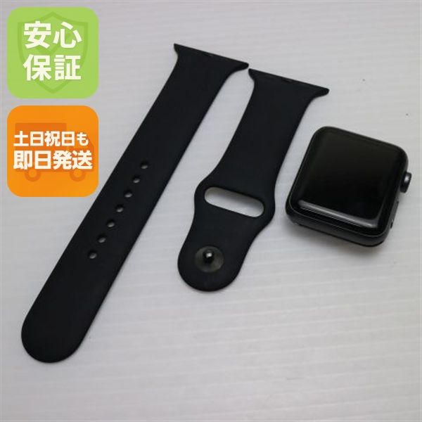 超美品 Apple Watch series3 42mm GPS スペースグレイ