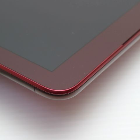 安心保証 新品同様 KYT33 Qua tab QZ10 ボルドー 本体 白ロム