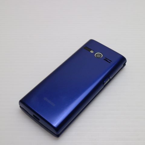 安心保証 超美品 KYF38 かんたんケータイ ロイヤルブルー 本体 白ロム