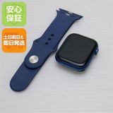 安心保証 美品 Apple Watch Series7 45mm Cellular ブルー 白ロム