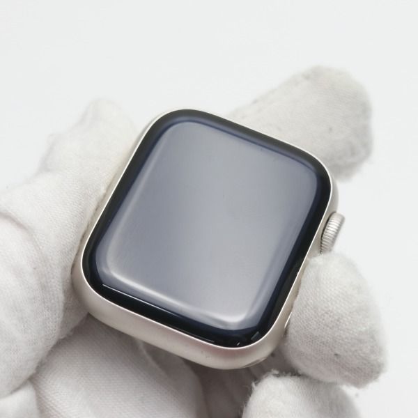 ムスビー｜安心保証 美品 Apple Watch Series7 41mm GPS スターライト 