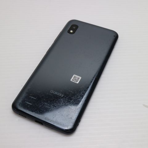 安心保証 良品中古 Galaxy A21 シンプル SCV49 ブラック 白ロム