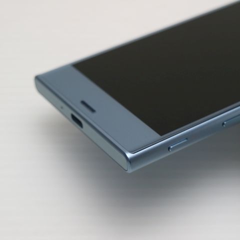 安心保証付 新品同様 au SOV35 Xperia XZs ブルー 白ロム 中古本体