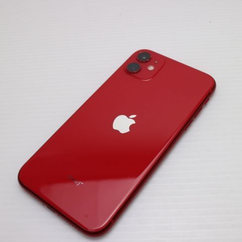 安心保証 良品中古 SIMフリー iPhone 11 128GB  プロダクトレッド 白ロム