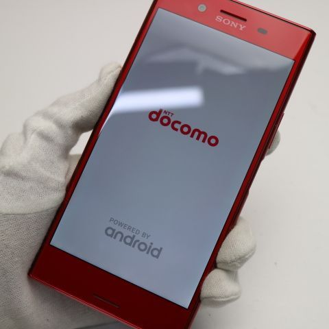 ムスビー｜安心保証付 超美品 SO-04J Xperia XZ Premium ロッソ 白ロム  