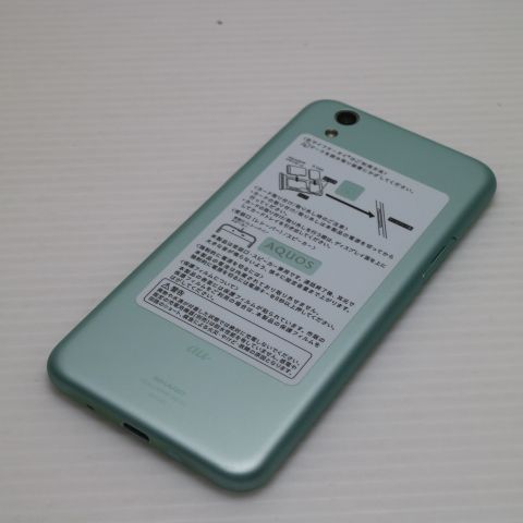 安心保証 超美品 SHV40 AQUOS sense グリーン 本体 白ロム