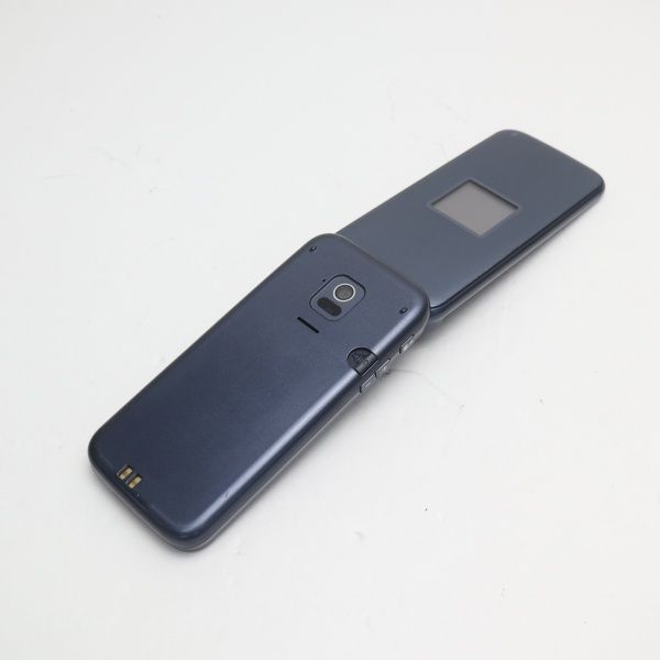 ムスビー｜安心保証 美品 F-01M ネイビー ガラケー 白ロム【らくらく 