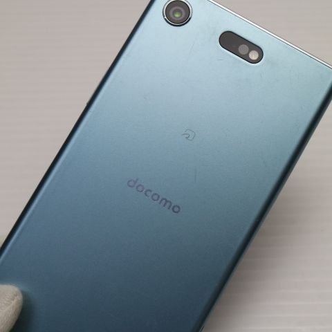 安心保証 美品 SO-02K Xperia XZ1 Compact ブルー 本体 白ロム