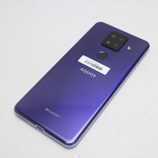 ムスビー｜新品未使用 SIMフリー AQUOS sense4 plus SH-M16 パープル  