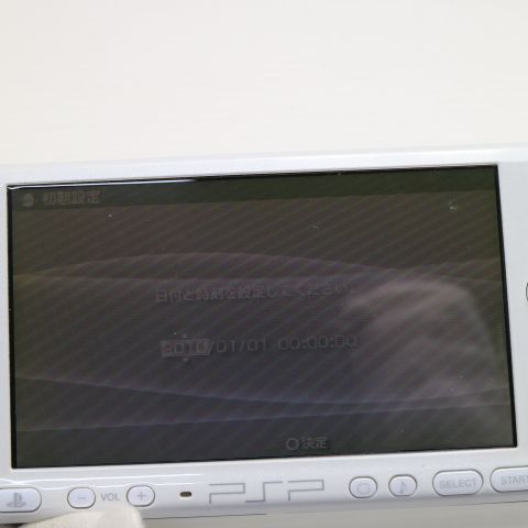 安心保証付 美品 PSP-3000 パール・ホワイト  中古本体