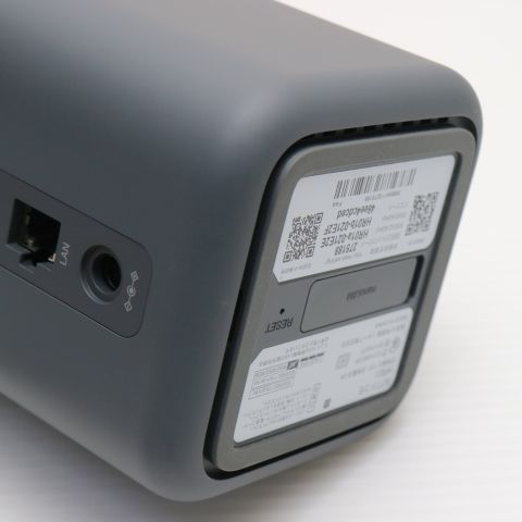 安心保証 超美品 HR01 home 5G ダークグレー 白ロム