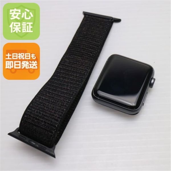 良品中古 Apple Watch series3 42mm GPS スペースグレイ