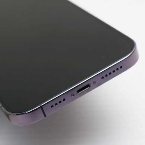 安心保証 超美品 SIMフリー iPhone14 Pro Max 256GB ディープパープル