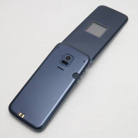 ムスビー｜○安心保証○超美品○F-01M ネイビー○ガラケー 白ロム 