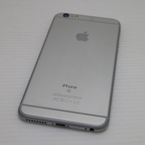 安心保証付 美品 SIMフリー iPhone6S PLUS 64GB シルバー 白ロム 中古本体