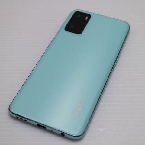 ムスビー｜安心保証 美品 SIMフリー OPPO A55s 5G 64GB グリーン 白 