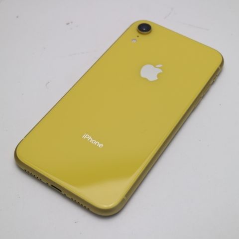 ムスビー｜安心保証 超美品 SIMフリー iPhoneXR 64GB イエロー 本体 白 