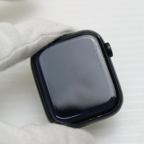 安心保証 良品中古 Apple Watch Series7 45mm GPS ミッドナイト