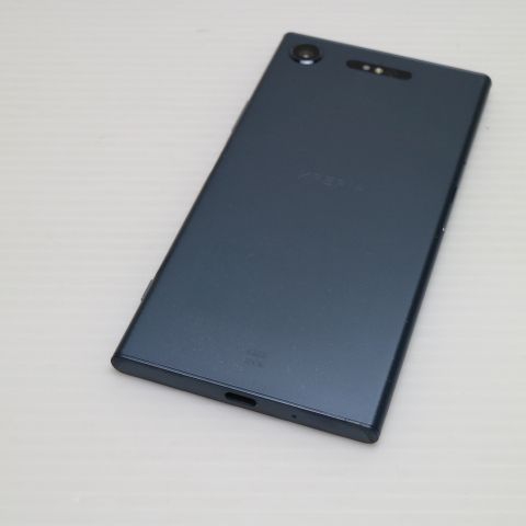 安心保証 超美品 SOV36 Xperia XZ1 ブルー 本体 白ロム