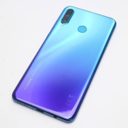 新品☆HUAWEI P30 lite ブルー SIMフリー DSDV対応☆保証有（ムスビー  