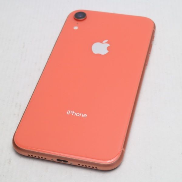 ムスビー｜安心保証 超美品 SIMフリー iPhoneXR 128GB コーラル ピンク 