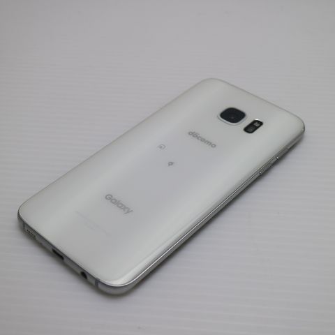 simフリー GALAXYs7edge ホワイト ほぼ新品 （スマートフォン2016年夏  