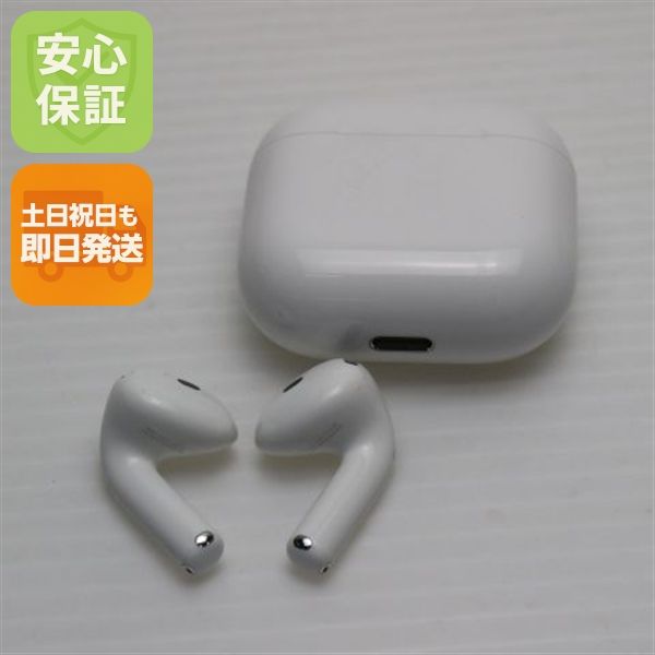 安心保証 美品 AirPods 4(アクティブノイズキャンセリング非搭載)