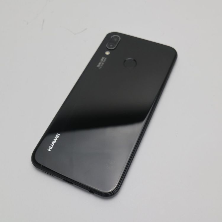 ムスビー｜安心保証 美品 SIMフリー HUAWEI P20 lite ブラック 本体 白  