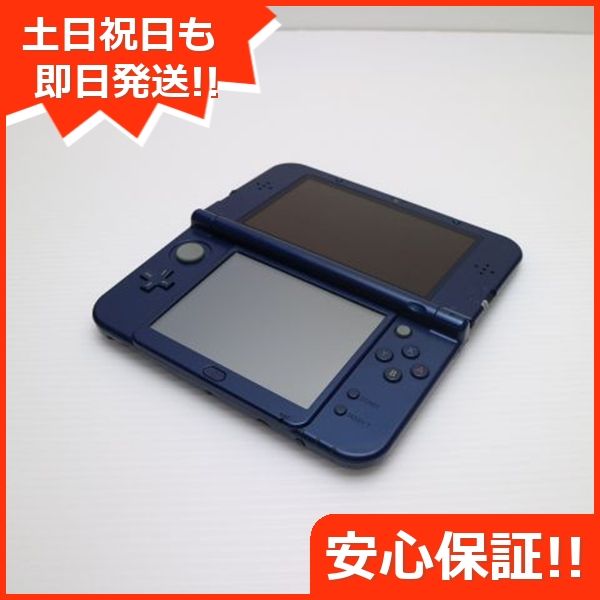 ムスビー｜中古 Newニンテンドー3DS LL メタリックブルー 中古本体  